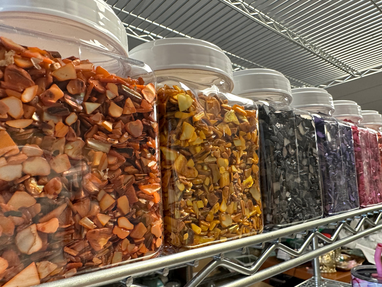 Rainbow Pack: Crushed Natural Shell Mix 10 Pounds