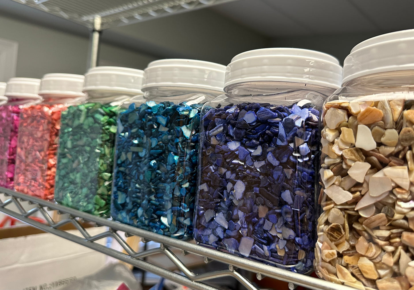 Rainbow Pack: Crushed Natural Shell Mix 10 Pounds
