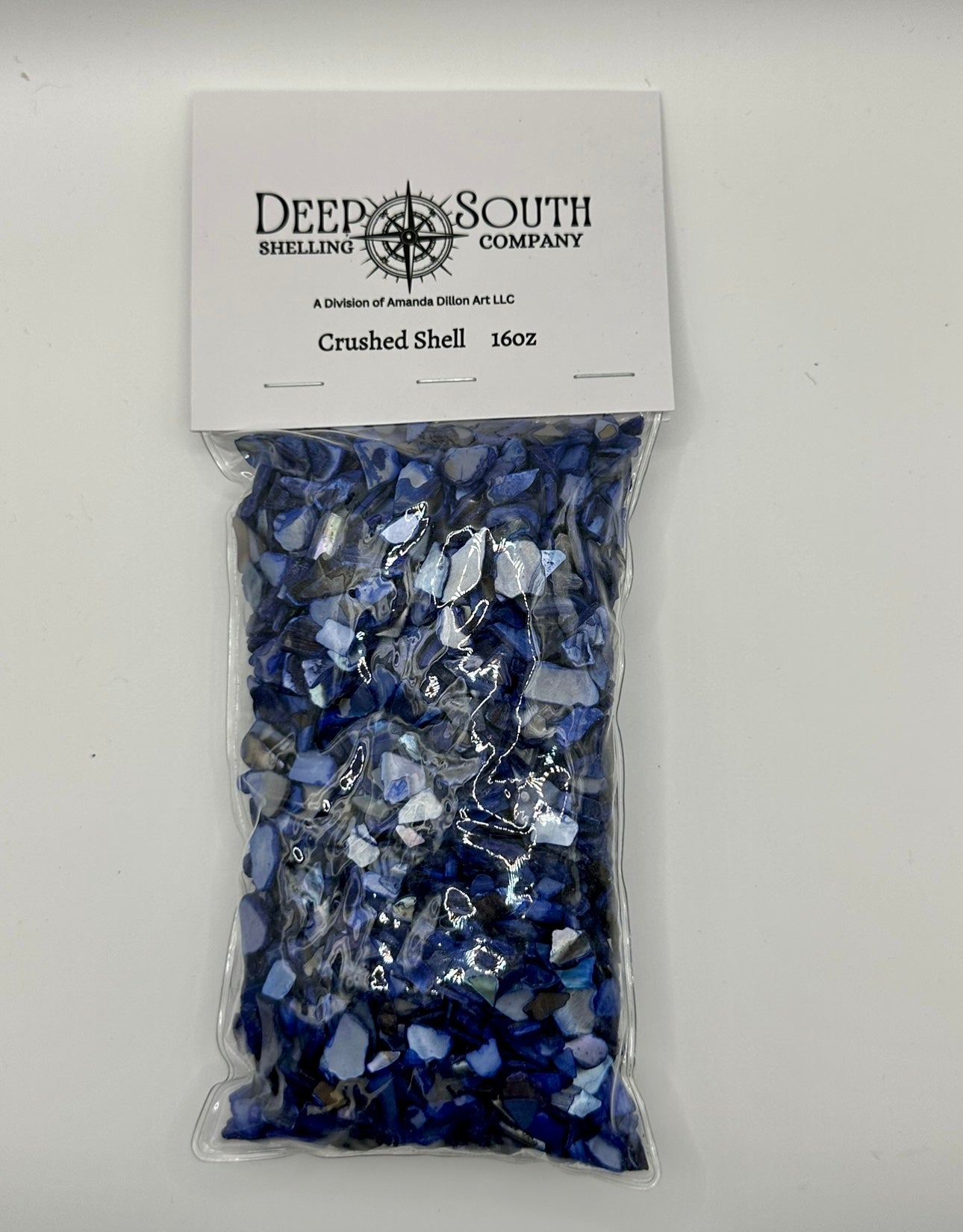Navy Crushed Natural Shell Mix