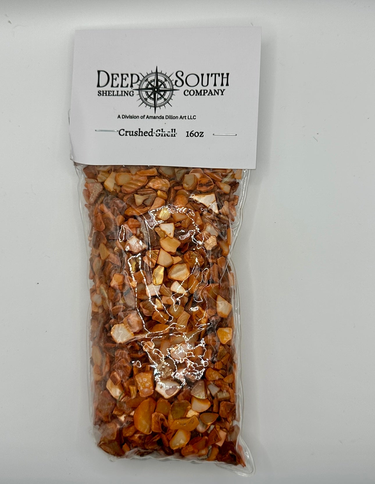 Orange Crushed Natural Shell Mix