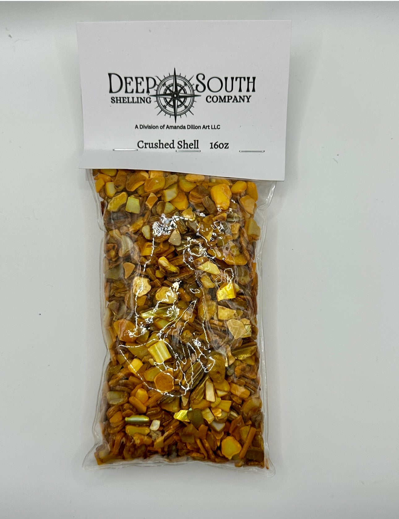 Yellow Crushed Natural Shell Mix