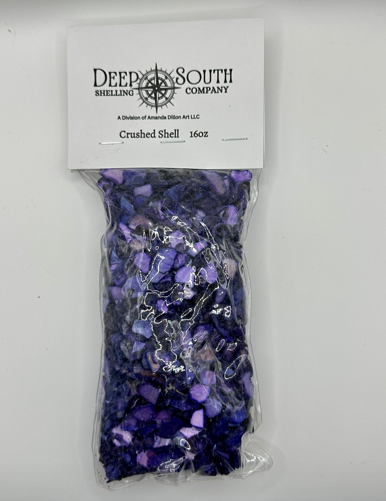 Purple Crushed Natural Shell
