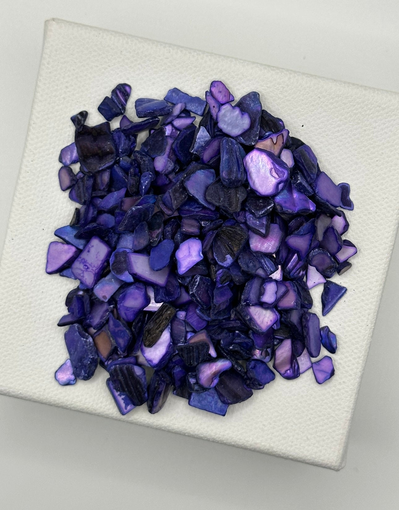 Purple Crushed Natural Shell