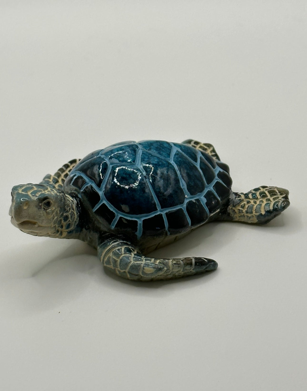 Blue Turtle Figurine 3.5