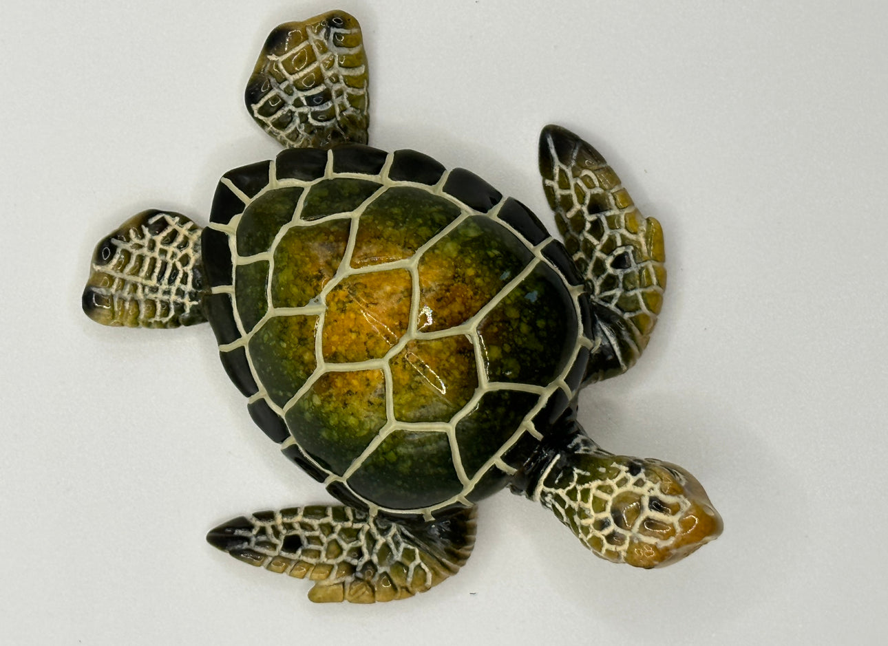 Green Turtle Figurine 3.5