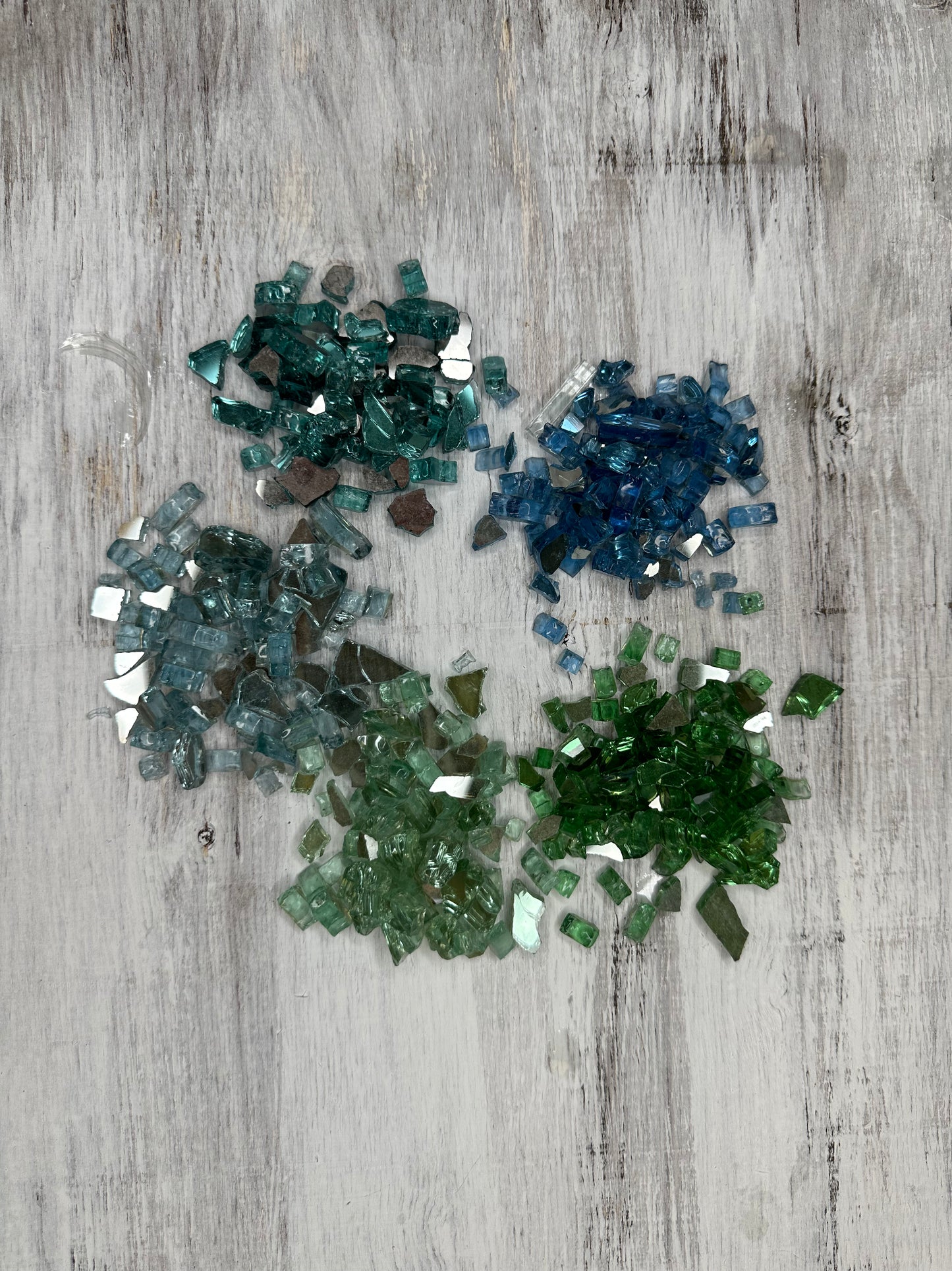 Christmas Tree Glass & Seashell Resin Kit