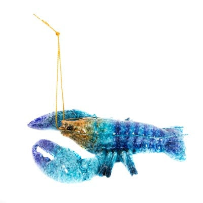 Blue Lobster Ornament