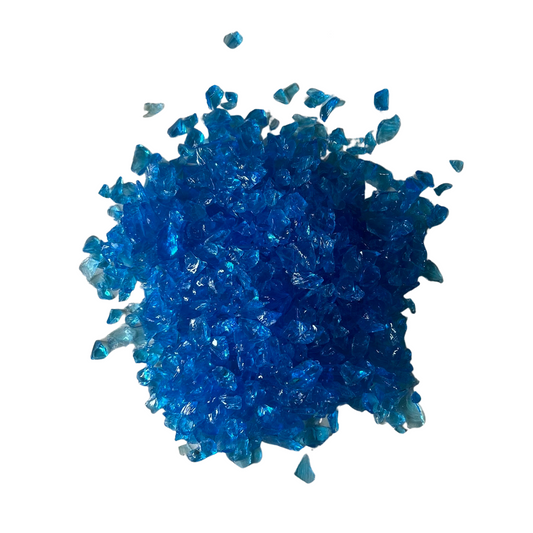 Ultramarine Crushed Glass