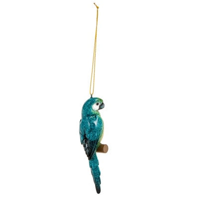 Parrot Ornaments/ Set of Two