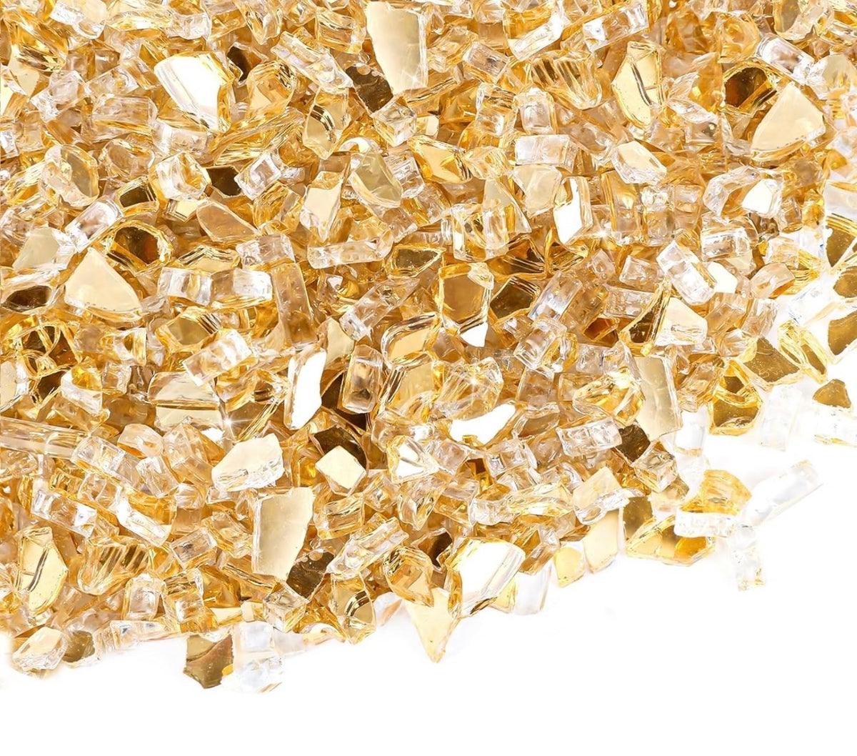 Gold Reflet Gold Reflective Glass – Deep South Shelling