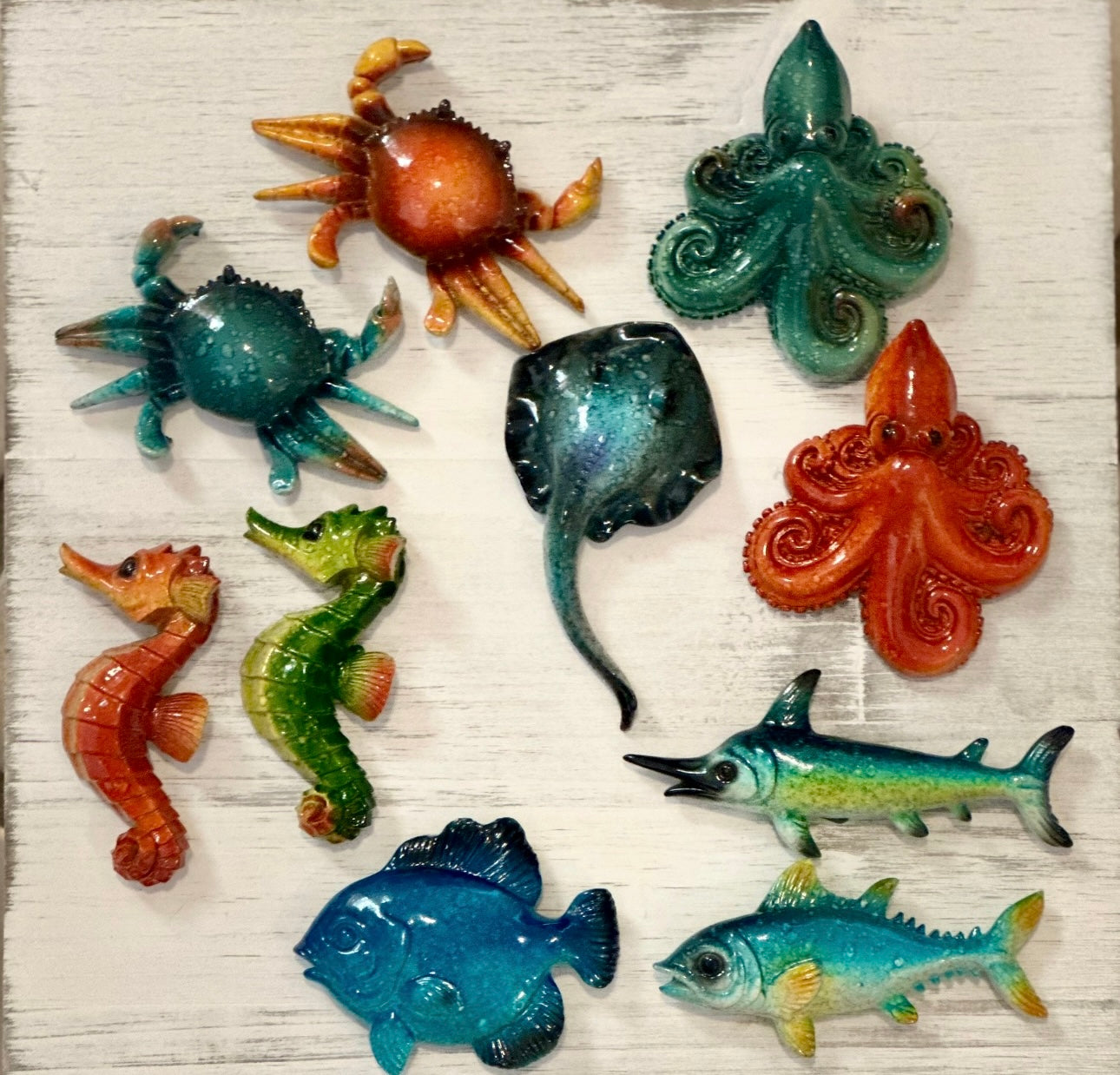 Coastal Sealife Magnets