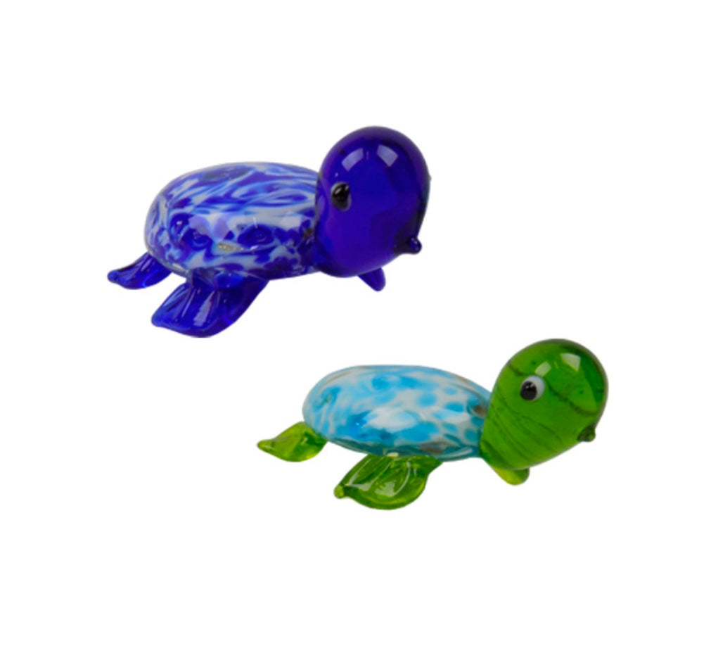 Blue Glass Turtle