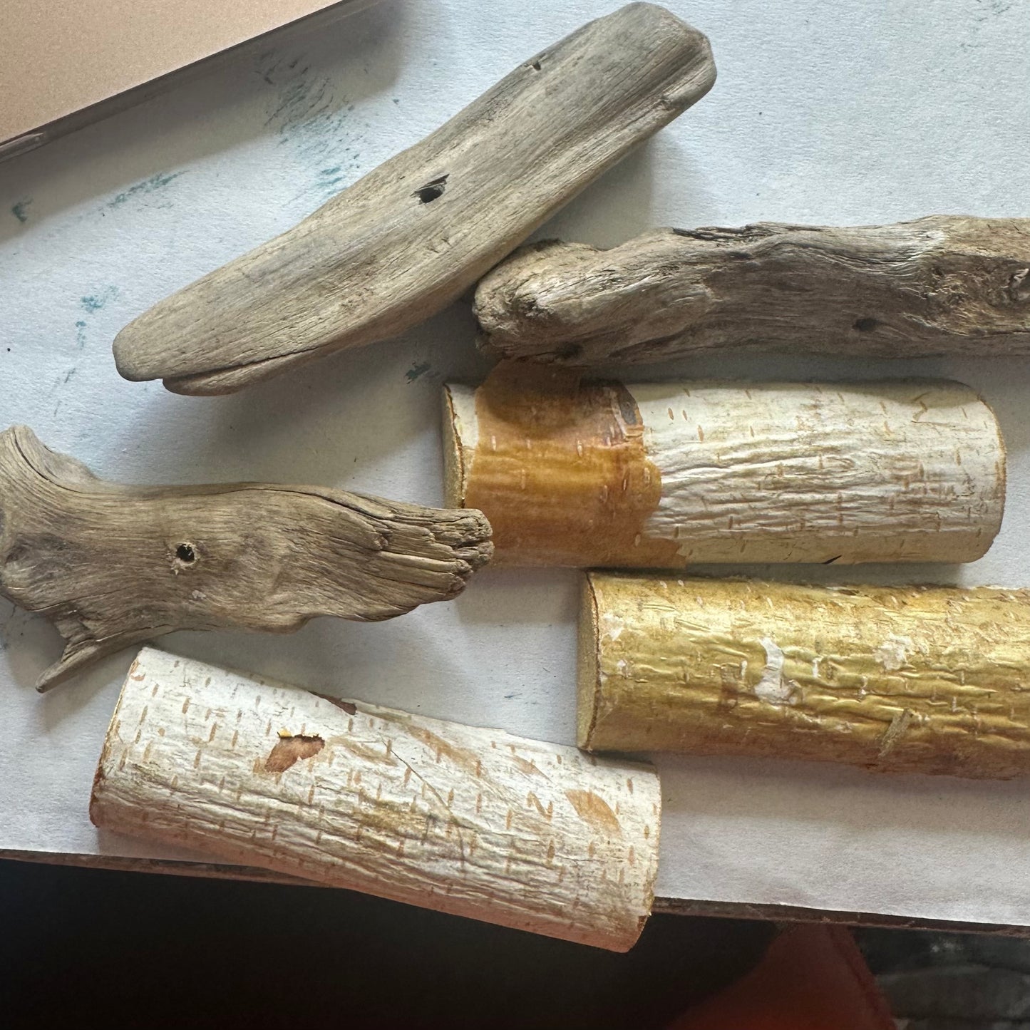 Wood and Driftwood Set