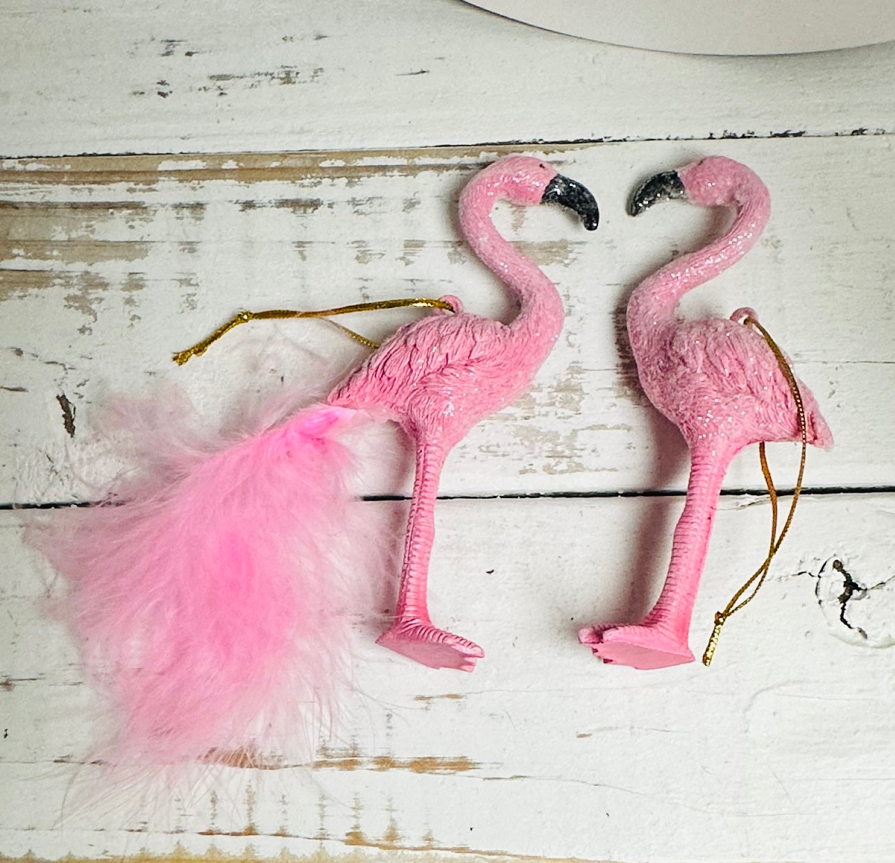 Pink Flamingo Ornament