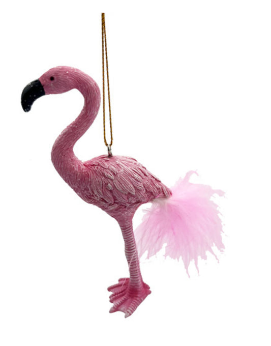 Pink Flamingo Ornament