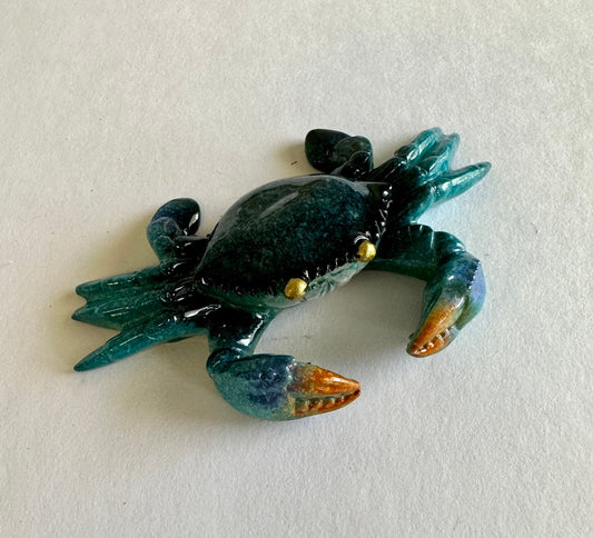 Bulk Q8 Blue Crab Figurine