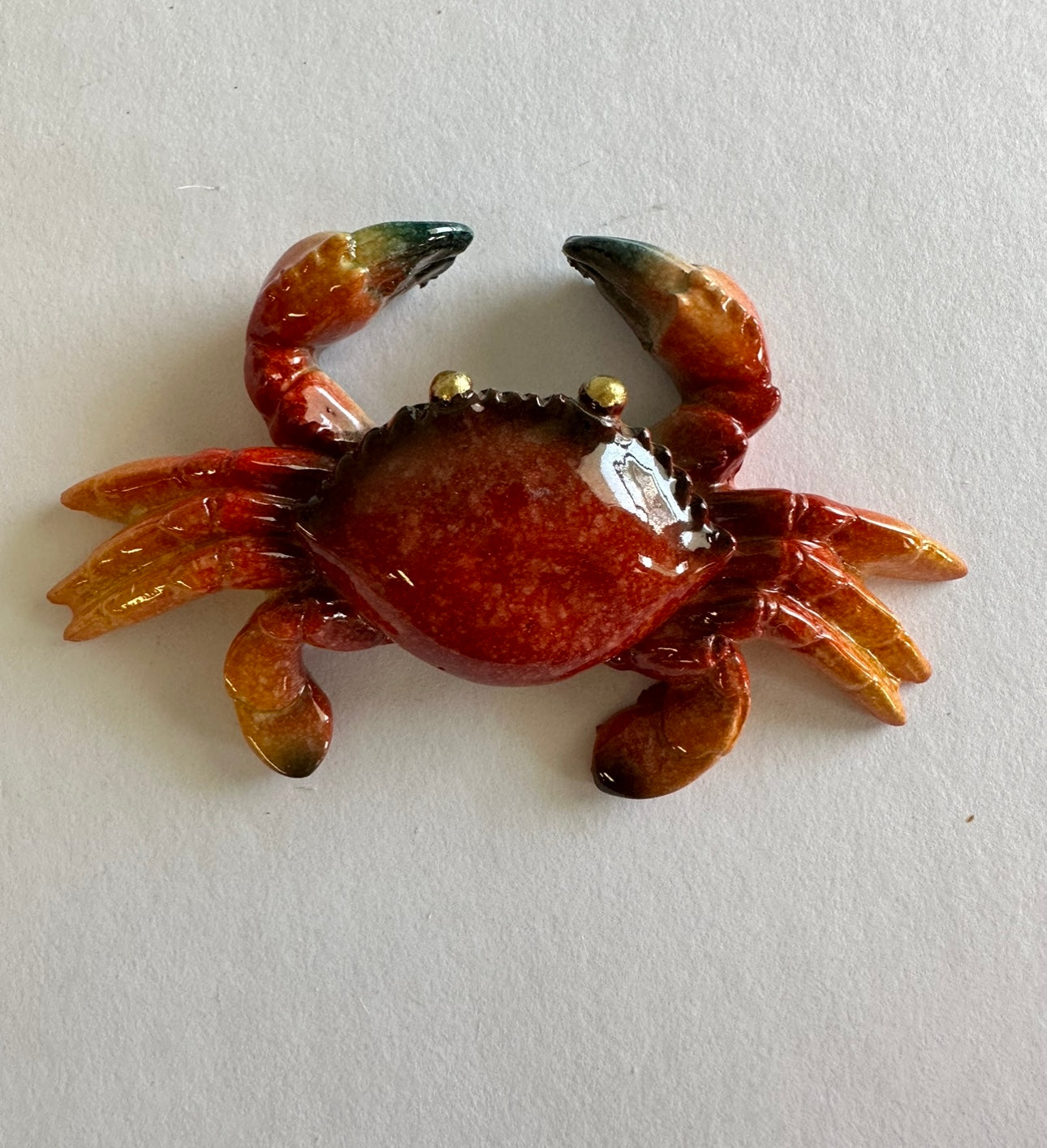 Red Crab Figurine 4"