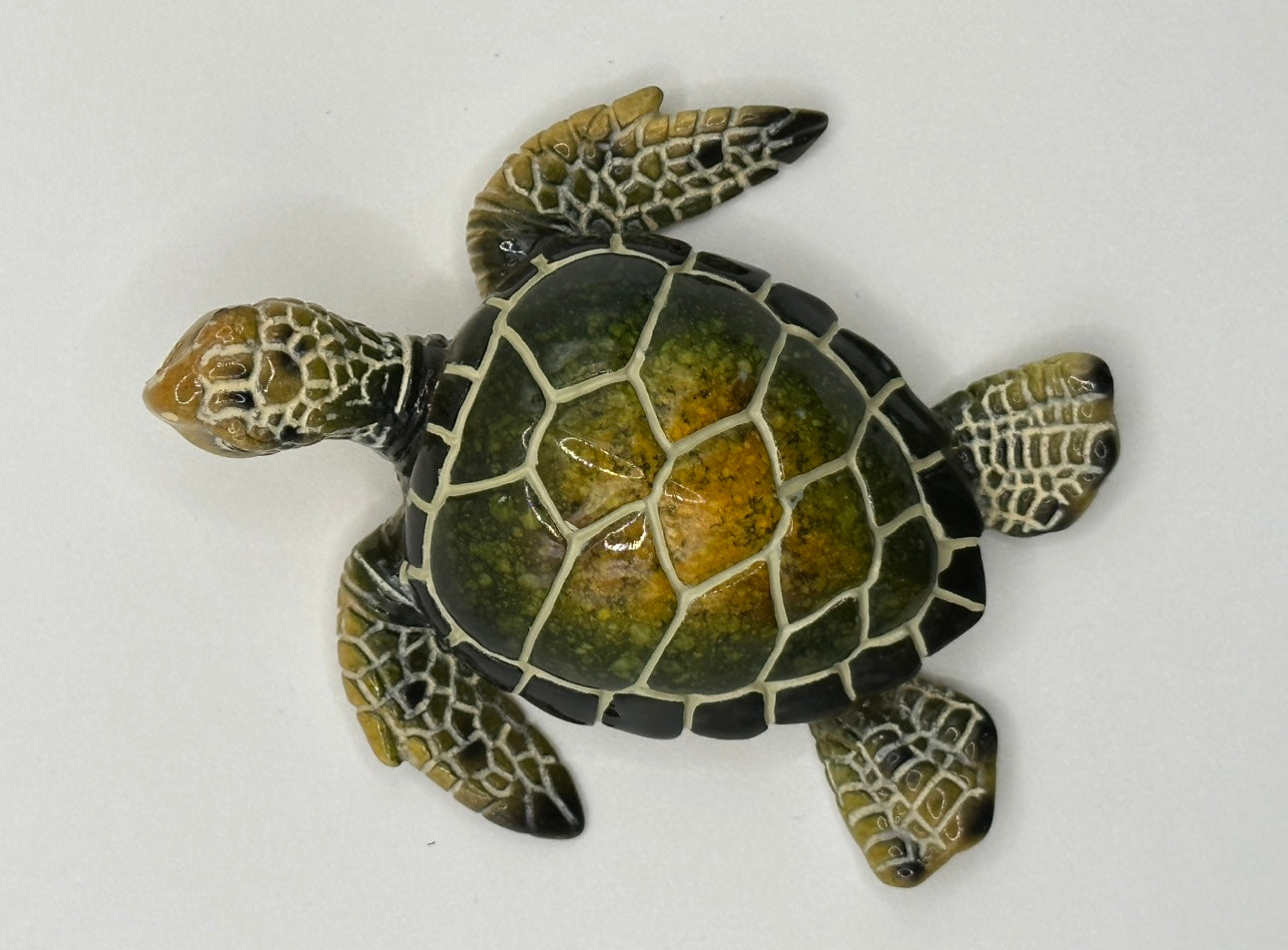 Green Turtle Figurine 3.5 – Deep South Shelling