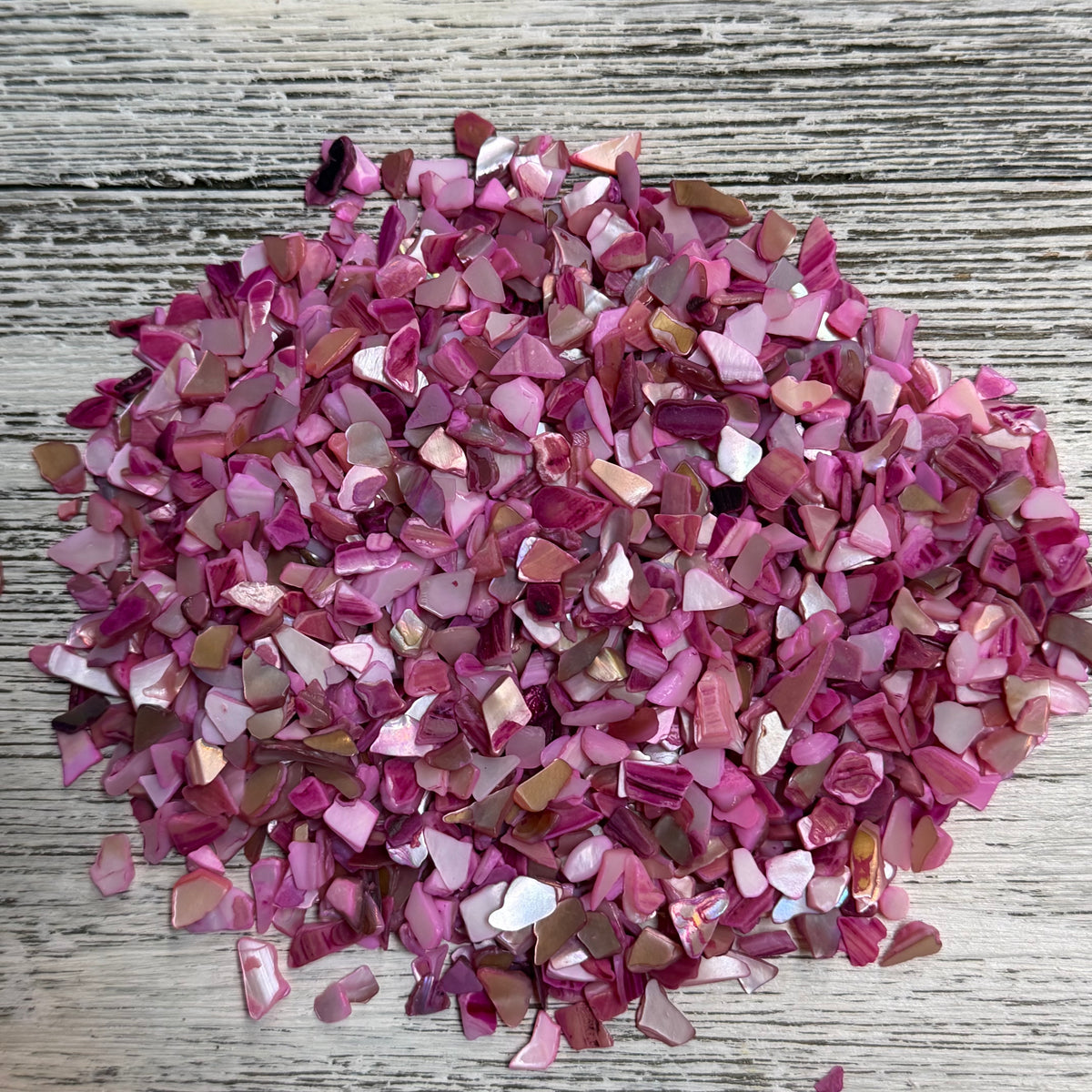 Flamingo Pink Colored Crushed Shell | Coastal Resin Art Filler | Deep ...