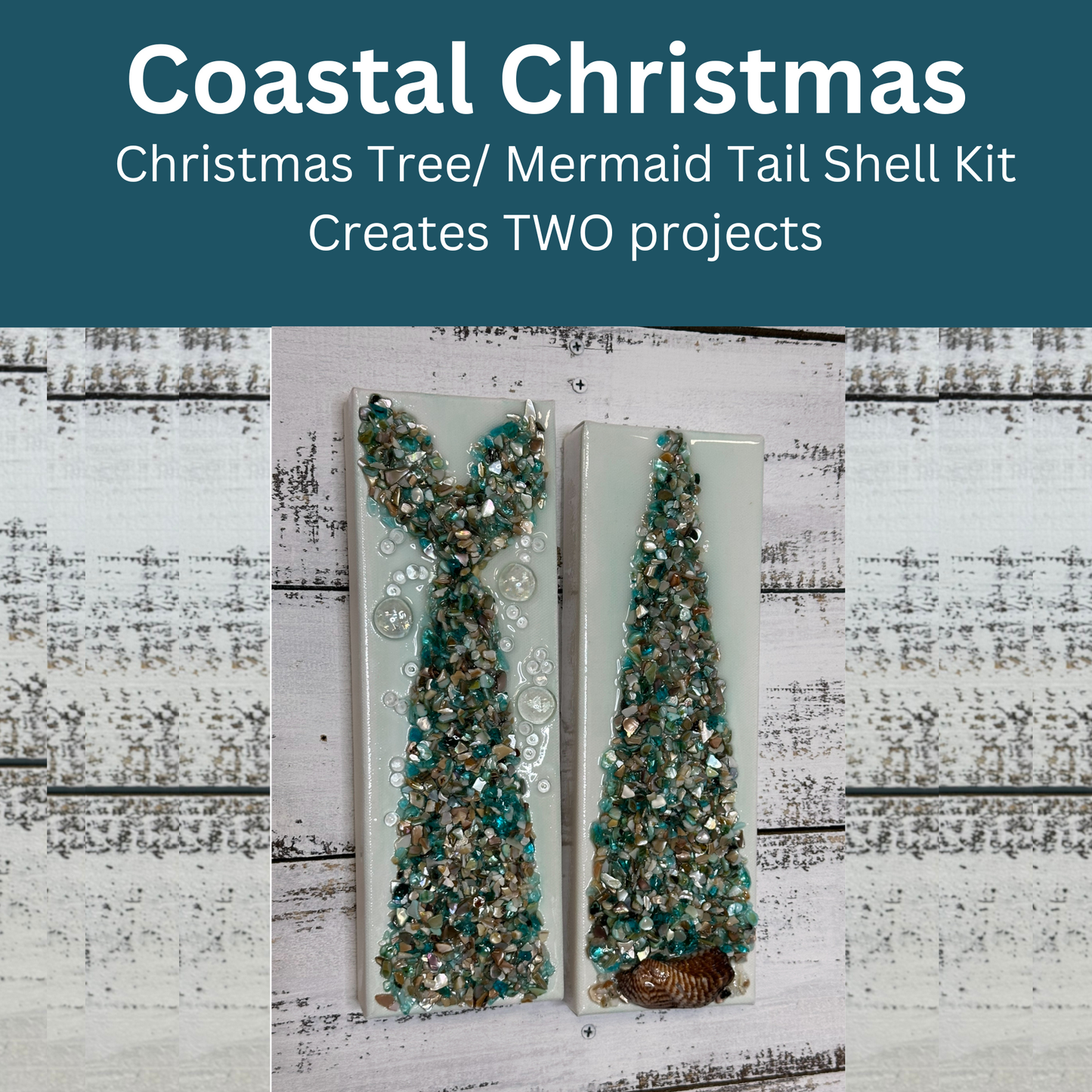 Shell Mermaid Tail Tree Kit