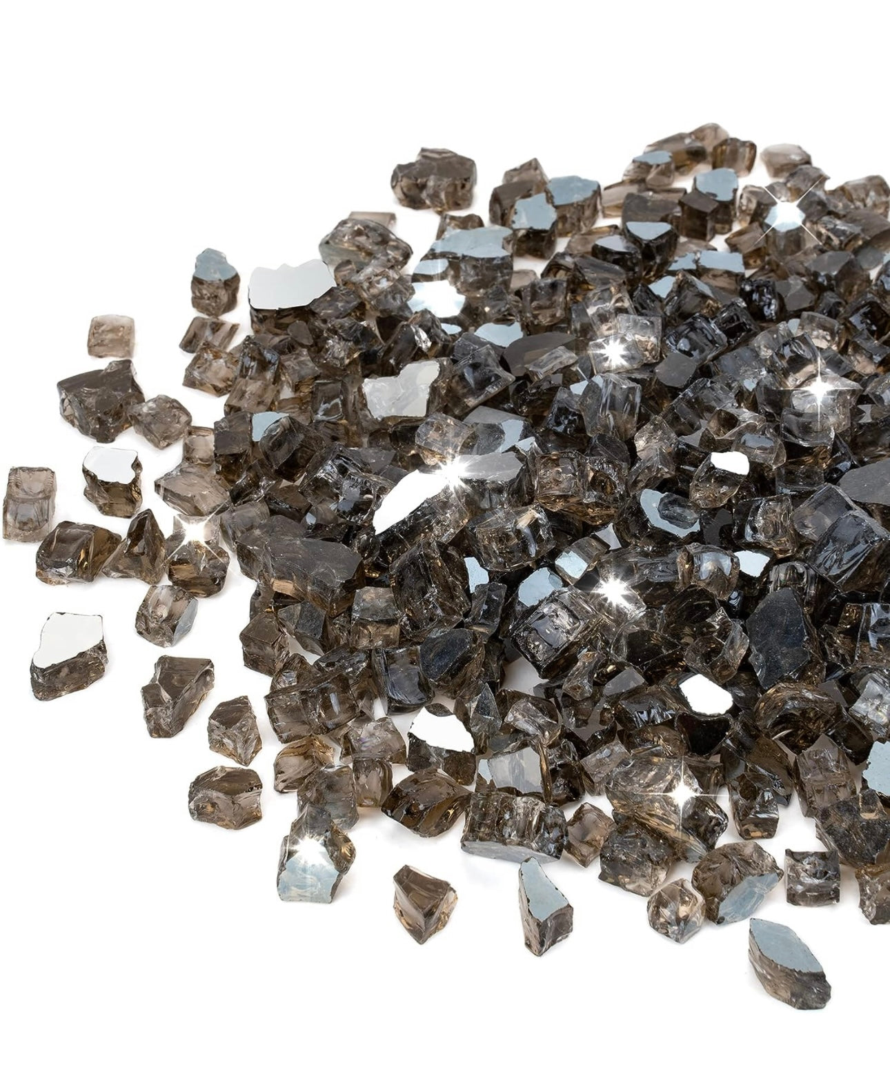 Crushed Bronze Glass