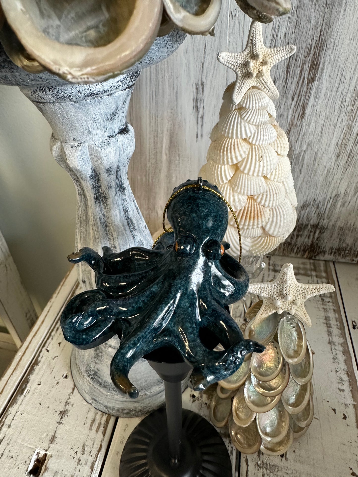 3.5” Octopus Ornament