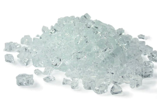 Hot Sale Clear Crushed Glass for Crafts and Engineered Stone